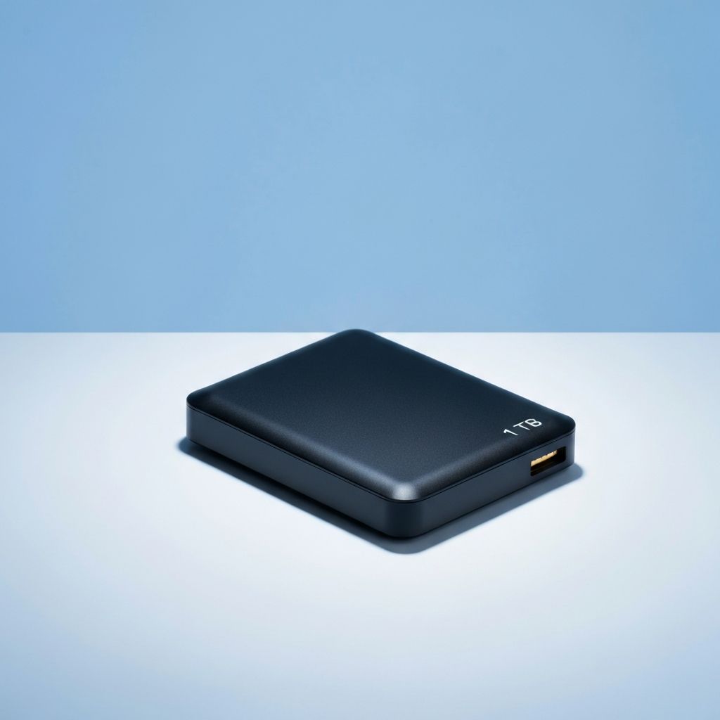 Seagate External Hard Drive 1TB